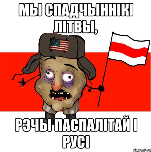 Мы спадчыннікі Літвы, Рэчы Паспалітай і Русі, Мем  свидомит