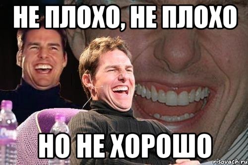 Не плохо, не плохо Но не хорошо, Мем том круз