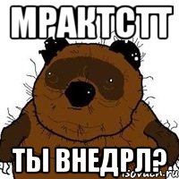 Мрактстт Ты внедрл?, Мем   Вонни