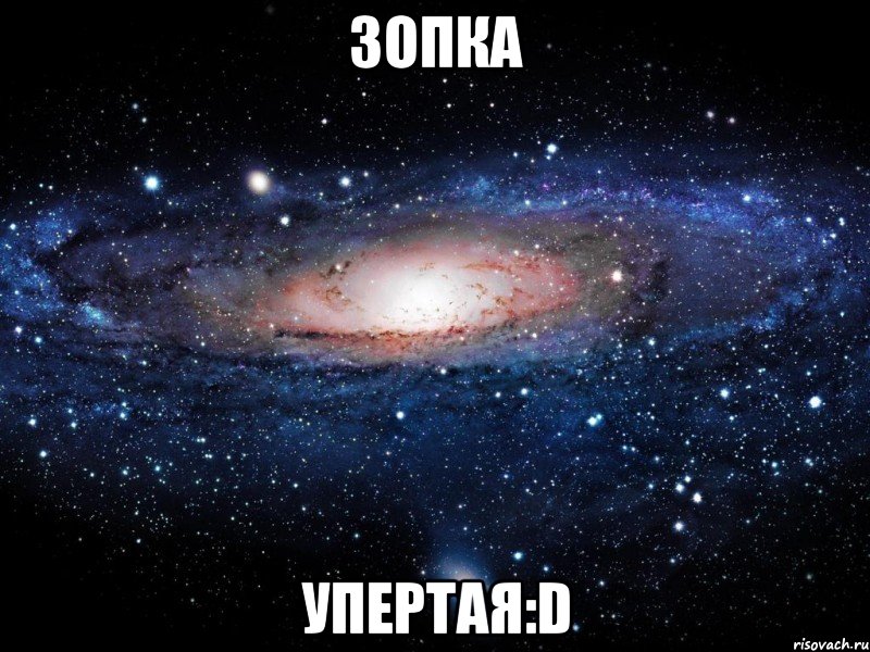 зопка упертая:D, Мем Вселенная