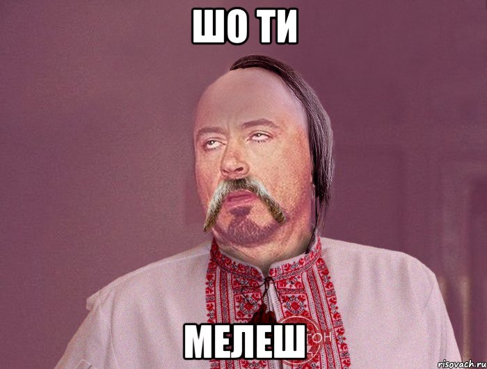 шо ти мелеш