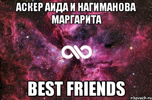 Аскер Аида и Нагиманова Маргарита Best Friends, Мем офигенно