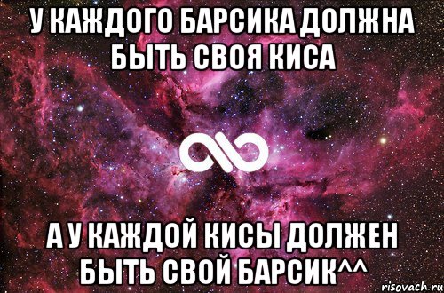 У каждого Барсика должна быть своя Киса А у каждой Кисы должен быть свой Барсик^^, Мем офигенно