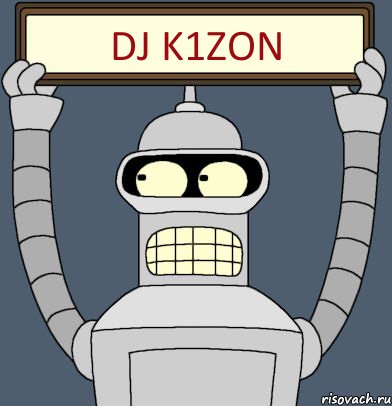 DJ K1ZON, Комикс Бендер с плакатом