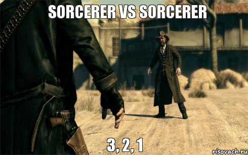 3, 2, 1 Sorcerer vs Sorcerer, Комикс блабла