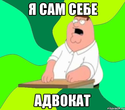 я сам себе адвокат