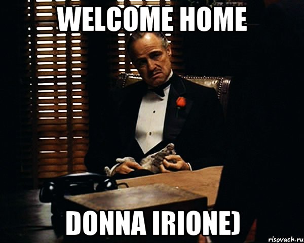 Welcome Home Donna Irione), Мем Дон Вито Корлеоне