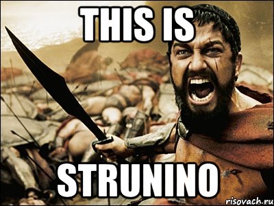 This is Strunino, Мем Это Спарта