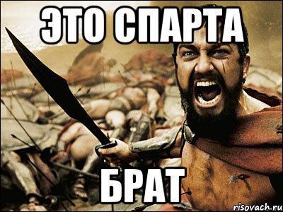 ЭТО СПАРТА БРАТ, Мем Это Спарта