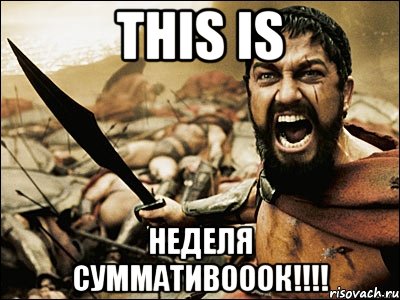 THIS IS Неделя суммативооок!!!!, Мем Это Спарта