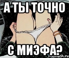 А ты точно С миэфа?, Мем А ты точно