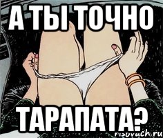 а ты точно тарапата?, Мем А ты точно