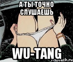 А ты точно слушаешь Wu-tang, Мем А ты точно