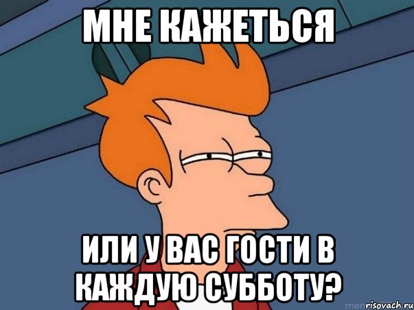 Мне кажеться Или у вас гости в каждую субботу?, Мем  Фрай (мне кажется или)