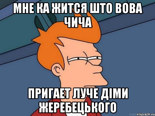 Мне Ка Жится Што Вова Чича Пригает Луче Діми Жеребецького, Мем  Фрай (мне кажется или)