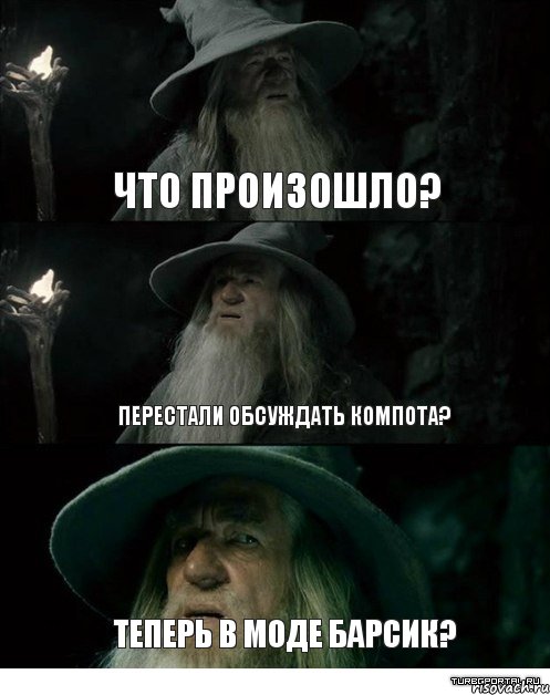 ЧТО ПРОИЗОШЛО? Перестали обсуждать Компота? ТЕПЕРЬ В МОДЕ БАРСИК?, Комикс Гендальф заблудился