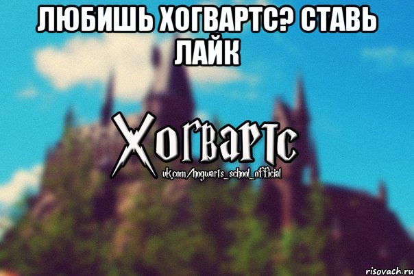 Любишь Хогвартс? Ставь лайк , Мем Хогвартс