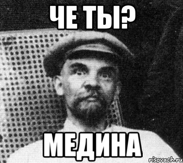 Че ты? Медина, Мем   Ленин удивлен