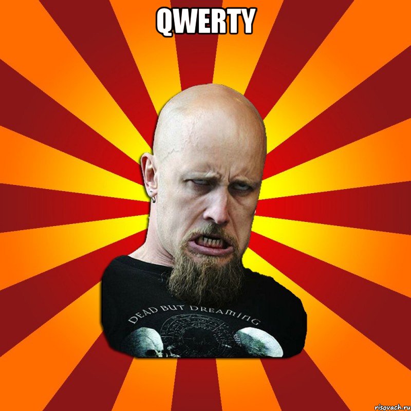 qwerty , Мем Мое лицо когда