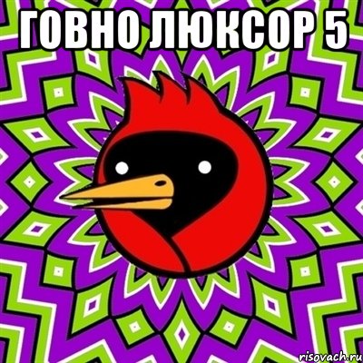 говно люксор 5 , Мем Омская птица