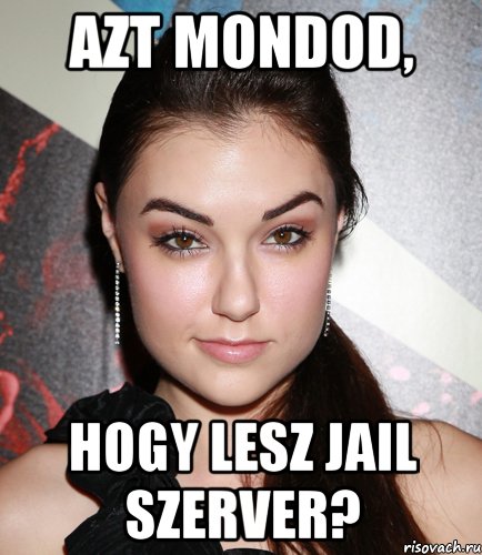 Azt mondod, hogy lesz Jail szerver?, Мем  Саша Грей улыбается