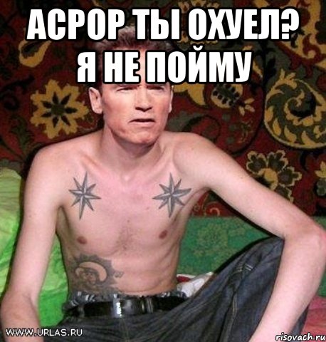 Асрор Ты охуел? Я не пойму , Мем Шварц на нарах