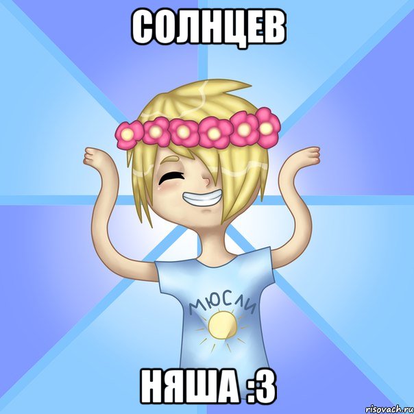 СОЛНЦЕВ НЯША :З, Мем Солнцев