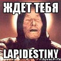 Ждет тебя Lapidestiny, Мем Ванга (цвет)