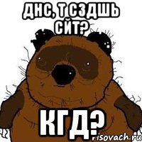 Днс, т сздшь сйт? кгд?, Мем   Вонни