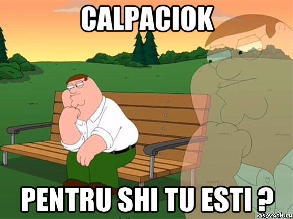 Calpaciok Pentru Shi tu esti ?, Мем Задумчивый Гриффин