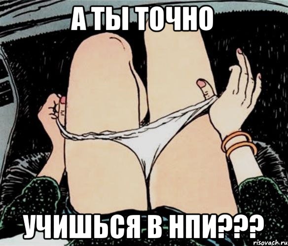 А ты точно учишься в НПИ???, Мем А ты точно