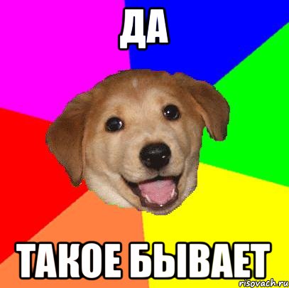 Да Такое бывает, Мем Advice Dog