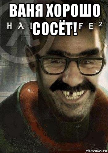 Ваня хорошо сосёт! , Мем Ашот Фримэн