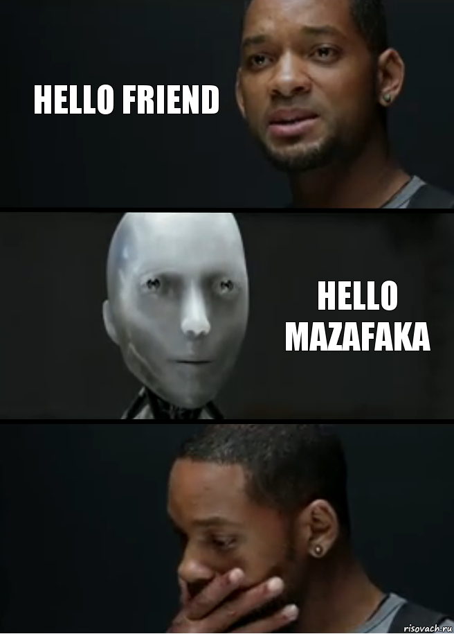 Hello friend Hello mazafaka, Комикс багет