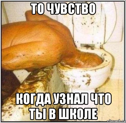 То чувство Когда узнал что ты в школе, Мем Дайвер