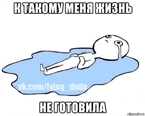 к такому меня жизнь не готовила, Мем Этот момент когда