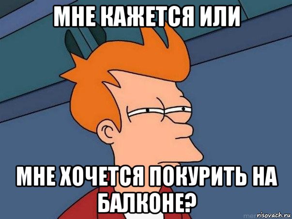 мне кажется или мне хочется покурить на балконе?, Мем  Фрай (мне кажется или)