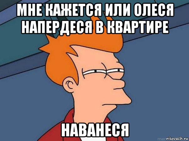 мне кажется или олеся напердеся в квартире наванеся, Мем  Фрай (мне кажется или)