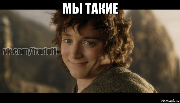 мы такие , Мем  Фродо