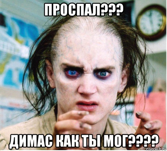 проспал??? димас как ты мог????, Мем фродум