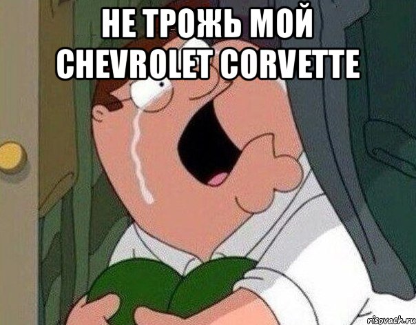 не трожь мой Chevrolet Corvette , Мем Гриффин плачет