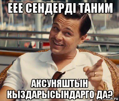 еее сендерді таним аксуняштын кыздарысындарго да?, Мем Хитрый Гэтсби