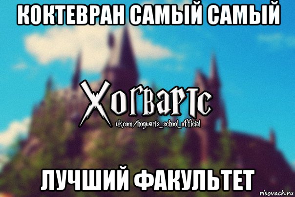 коктевран самый самый лучший факультет