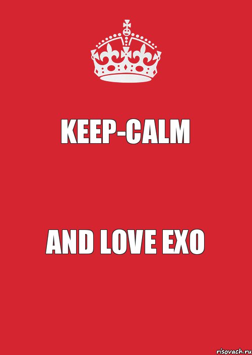 keep-calm and LOVE EXO, Комикс Keep Calm 3