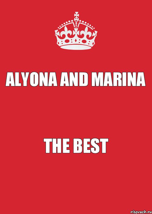 Alyona and Marina The Best, Комикс Keep Calm 3