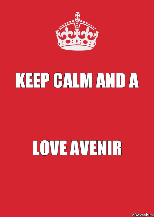 Keep Calm And A Love Avenir, Комикс Keep Calm 3