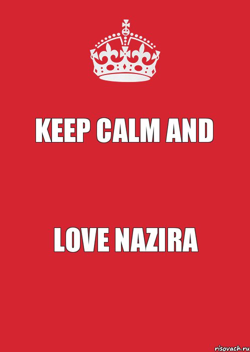 KEEP CALM and love Nazira, Комикс Keep Calm 3