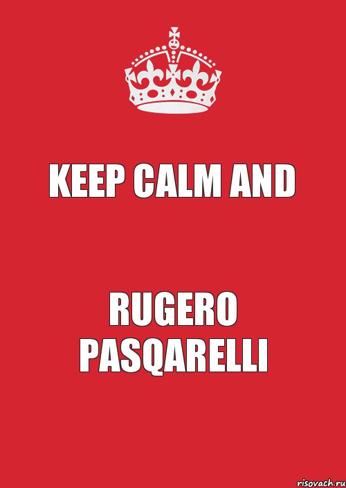 Keep Calm And Rugero Pasqarelli, Комикс Keep Calm 3