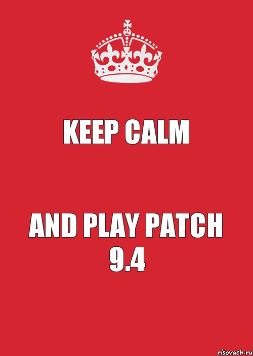 KEEP CALM AND PLAY PATCH 9.4, Комикс Keep Calm 3