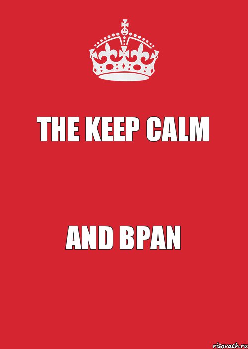 THE KEEP CALM and BPAN, Комикс Keep Calm 3